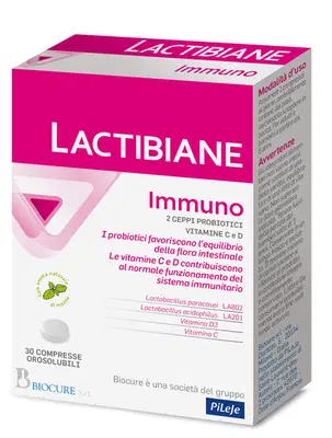 LACTIBIANE IMMUNO 30 COMPRESSE LACTIBIANE IMMUNO 30 COMPRESSE