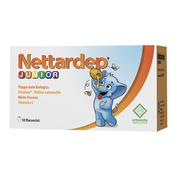 Nettardep Junior 10 Flaconcini Da 15 Ml