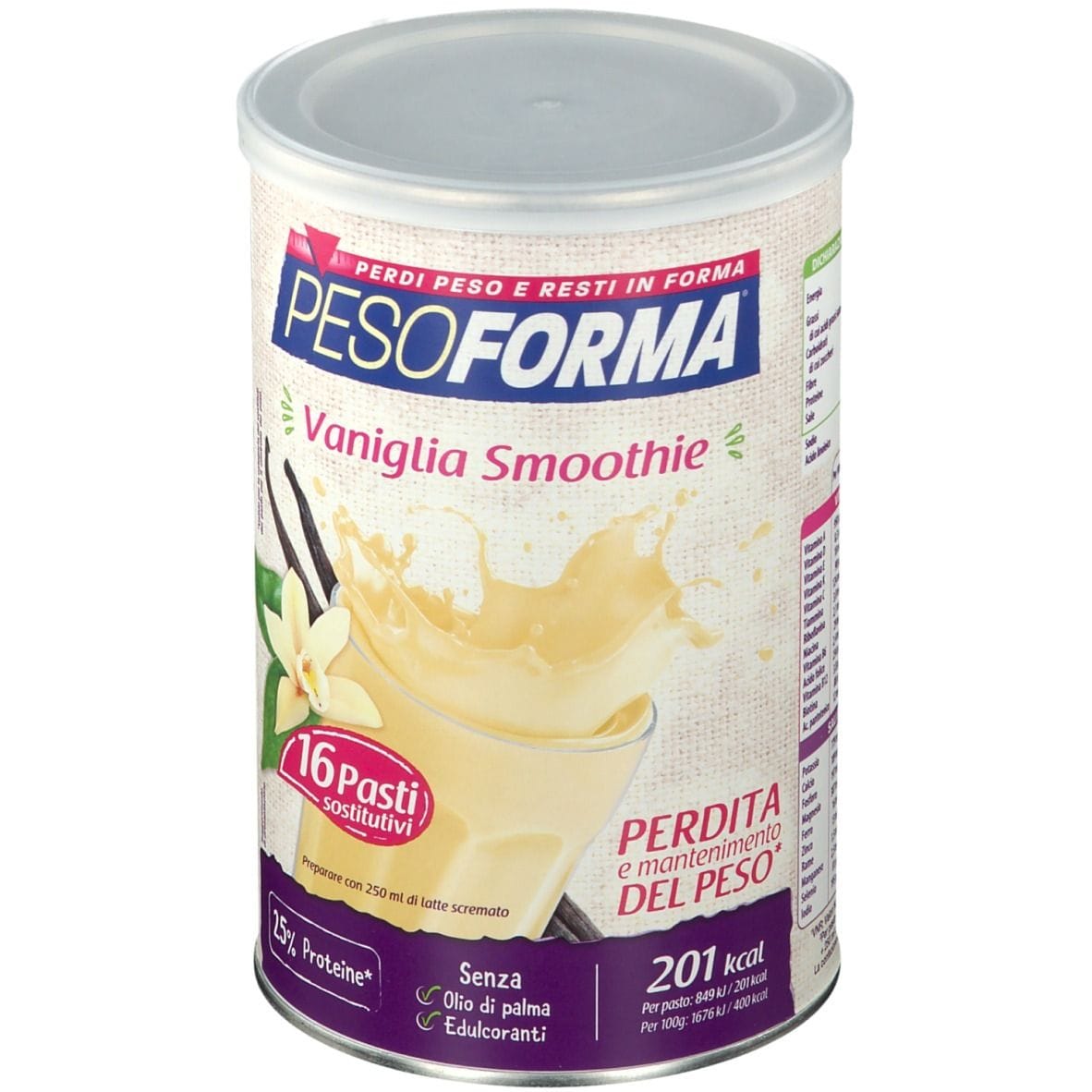 PESOFORMA VANIGLIA SMOOTHIE 436 G