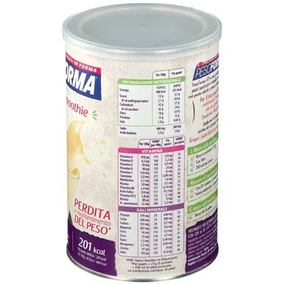 PESOFORMA VANIGLIA SMOOTHIE 436 G PESOFORMA VANIGLIA SMOOTHIE 436 G