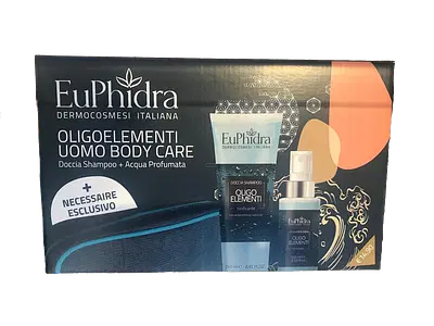 EUPHIDRA OLIGOELEMENTI BEAUTY BOX 1 DOCCIA SHAMPOO + 1 ACQUA PROFUMATA + 1 BEAUTY EUPHIDRA OLIGOELEMENTI BEAUTY BOX 1 DOCCIA SHAMPOO + 1 ACQUA PROFUMATA + 1 BEAUTY