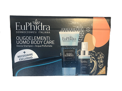 EUPHIDRA OLIGOELEMENTI BEAUTY BOX 1 DOCCIA SHAMPOO + 1 ACQUA PROFUMATA + 1 BEAUTY