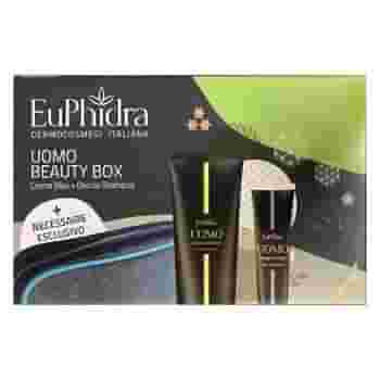 EUPHIDRA UOMO BEAUTY BOX 1 DOCCIA SHAMPOO + 1 CREMA VISO MAT + 1 BEAUTY