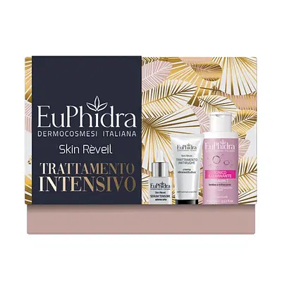 EUPHIDRA SKIN REVEIL TRATTAMENTO INTENSIVO 1 SERUM TENSORE + 1 CREMA IDRORESTITUENTE + 1 MINI TONICO ILLUMINANTE EUPHIDRA SKIN REVEIL TRATTAMENTO INTENSIVO 1 SERUM TENSORE + 1 CREMA IDRORESTITUENTE + 1 MINI TONICO ILLUMINANTE