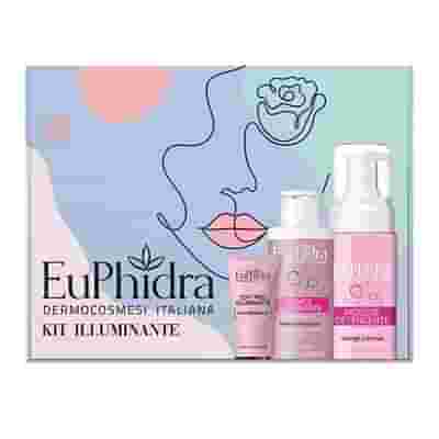 EUPHIDRA KIT ILLUMINANTE 1 MOUSSE ILLUMINANTE + 1 MINI MASCHERA ILLUMINANTE + 1 MINI TONICO ILLUMINANTE