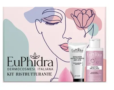EUPHIDRA KIT RISTRUTTURANTE 1 MASCHERA RISTRUTTURANTE + 1 MINI LOZIONE MICELLARE + 1 DROP MAKE UP EUPHIDRA KIT RISTRUTTURANTE 1 MASCHERA RISTRUTTURANTE + 1 MINI LOZIONE MICELLARE + 1 DROP MAKE UP