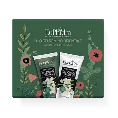 EUPHIDRA DUO GELSOMINO ORIENTALE 1 CREMA CORPO GELSOMINO + 1 CREMA GELSOMINO EUPHIDRA DUO GELSOMINO ORIENTALE 1 CREMA CORPO GELSOMINO + 1 CREMA GELSOMINO