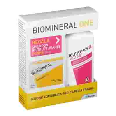 BIOMINERAL ONE LACTOCAPIL 30 COMPRESSE + BIOTHYMUS SHAMPOO DONNA RISTRUTTURANTE 150 ML