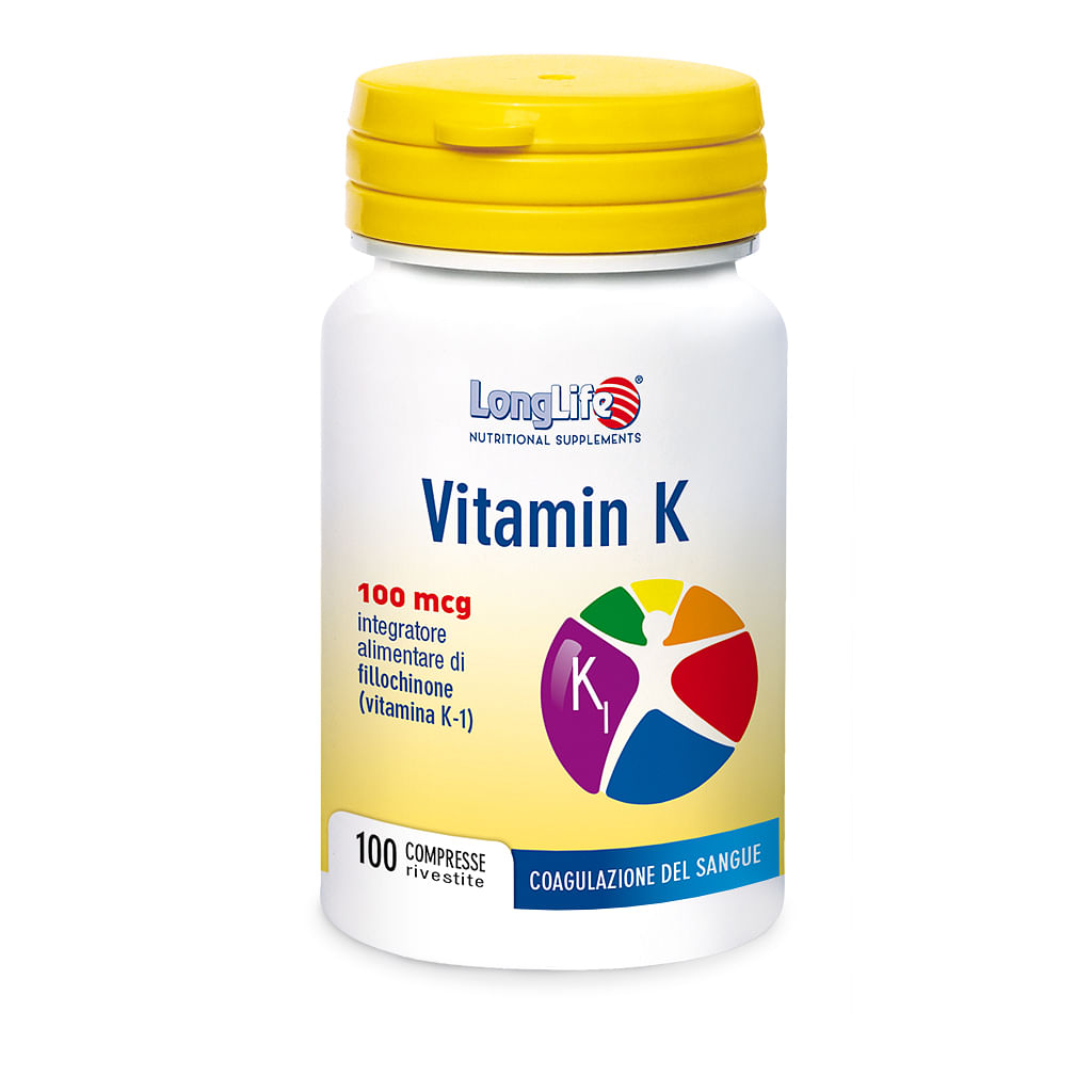 Longlife Vitamin K 100 Mcg 100 Compresse