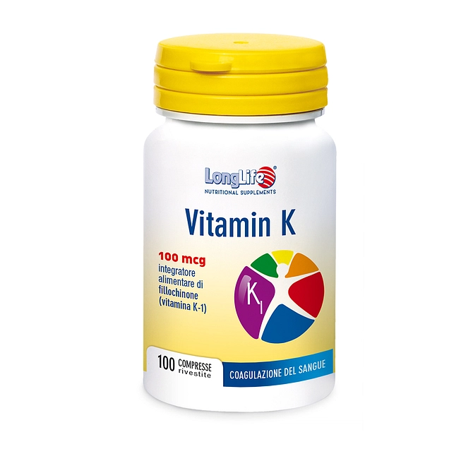 Longlife Vitamin K 100 Mcg 100 Compresse