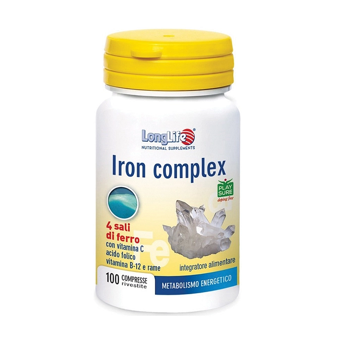 Longlife Iron Complex 100 Compresse