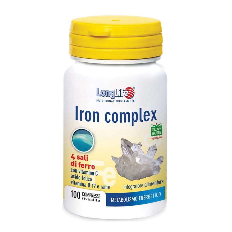 LONGLIFE IRON COMPLEX 100 COMPRESSE RIVESTITE