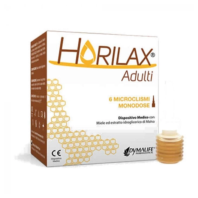 Horilax Adulti 6 Microclismi Monodose Da 6 G