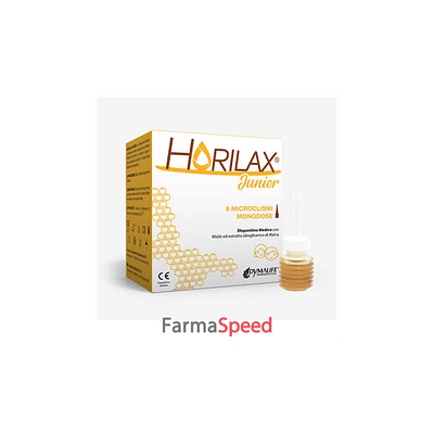 HORILAX JUNIOR 6 MICROCLISMI MONODOSE DA 3 G