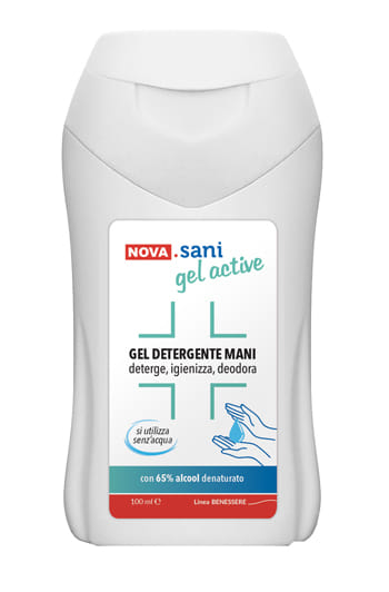 NOVA SANIGEL ACTIVE GEL DETERGENTE MANI 100 ML