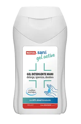 NOVA SANIGEL ACTIVE GEL DETERGENTE MANI 100 ML NOVA SANIGEL ACTIVE GEL DETERGENTE MANI 100 ML