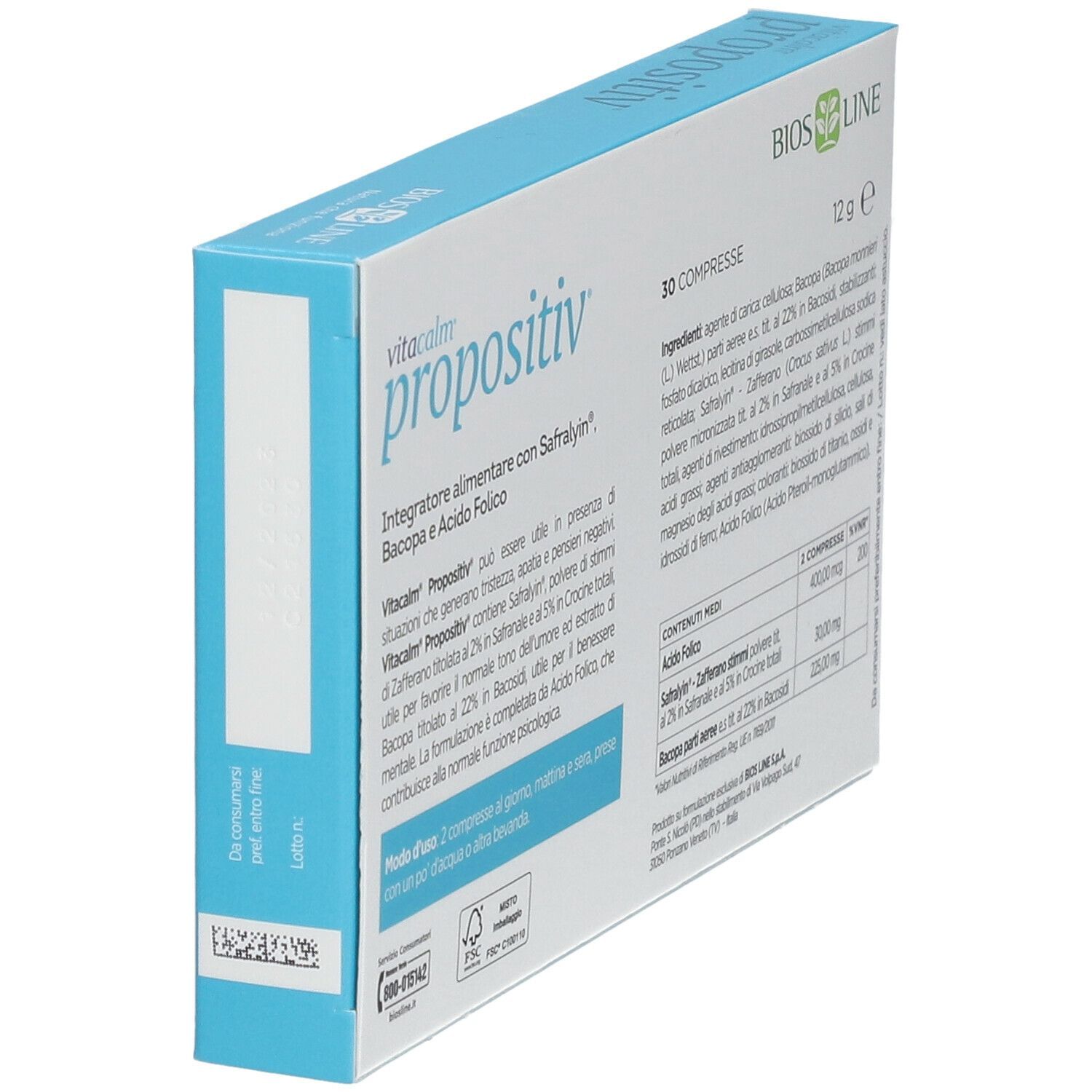 VITACALM PROPOSITIV 30 COMPRESSE