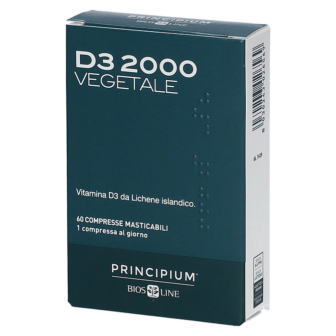 Principium D3 2000 Masticabile 60 Compresse