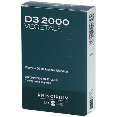 PRINCIPIUM D3 2000 MASTICABILE 60 COMPRESSE PRINCIPIUM D3 2000 MASTICABILE 60 COMPRESSE