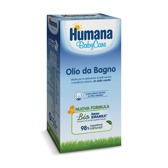 Humana Baby Care Olio Da Bagno 200 Ml