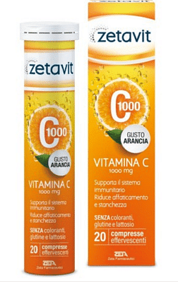 ZETAVIT C1000 20 COMPRESSE EFFERVESCENTI