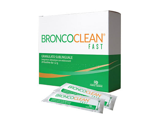 Broncoclean Fast Granulato Sublinguale 24 Bustine