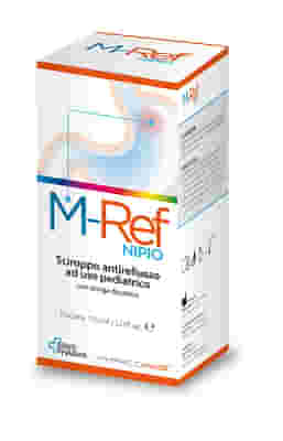 M-REF NIPIO SCIROPPO ANTIREFLUSSO AD USO PEDIATRICO 150 ML CON SIRINGA DOSATRICE