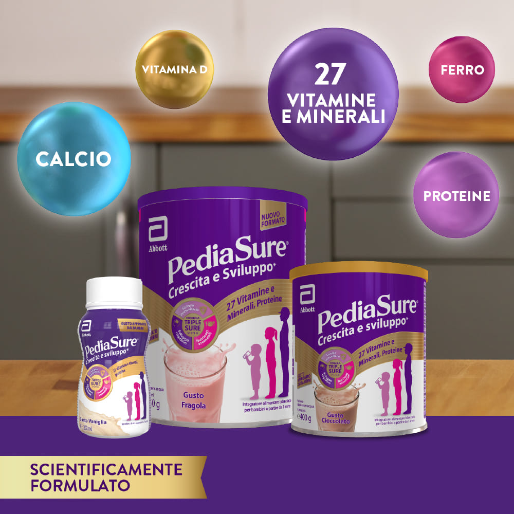 PEDIASURE CRESCITA&SVILUPPO CIOCCOLATO 400 G