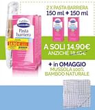 EUPHIDRA AMIDOMIO PASTA BARRIERA 2X150 ML + MUSSOLA GADGET