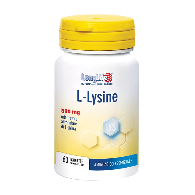 Longlife L Lysine 500 Mg 60 Tavolette