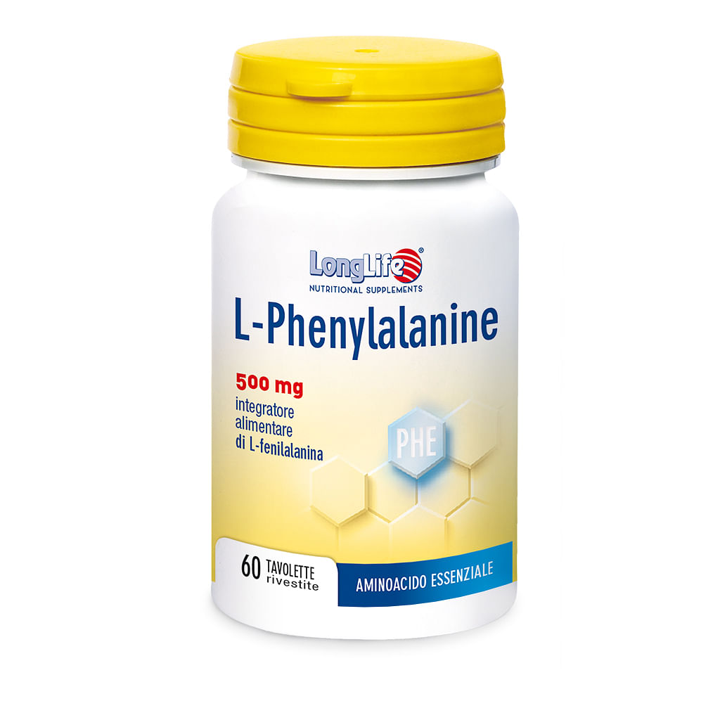 Longlife L Phenylalanine 500 Mg 60 Tavolette