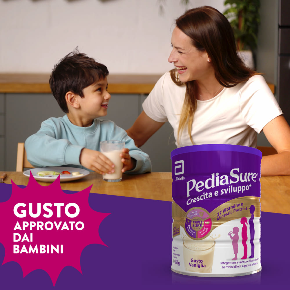 PEDIASURE CRESCITA&SVILUPPO VANIGLIA 850 G