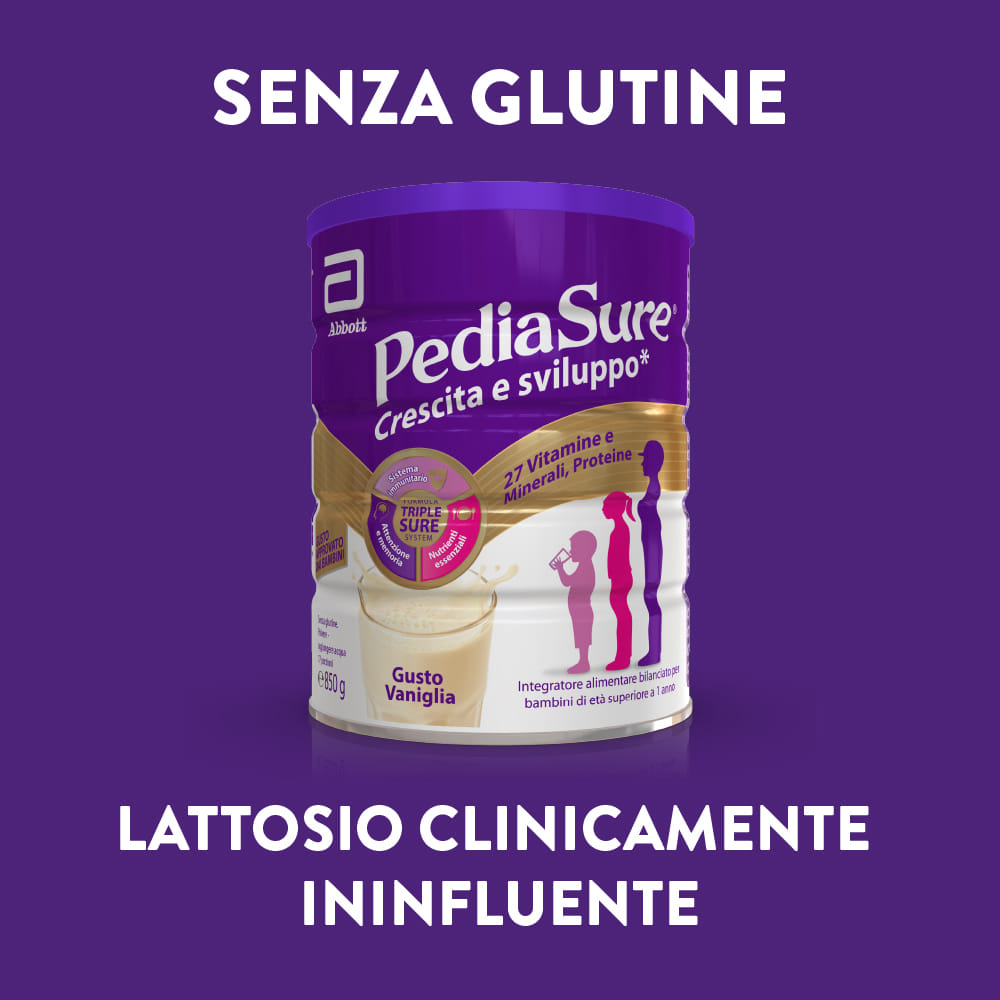 PEDIASURE CRESCITA&SVILUPPO VANIGLIA 850 G