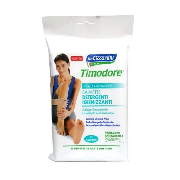 Timodore Salviette Deodoranti Igieniche 15 Pezzi