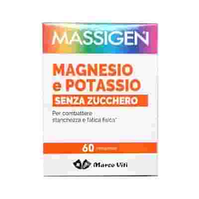 MASSIGEN MAGNESIO POTASSIO SENZA ZUCCHERI 60 COMPRESSE