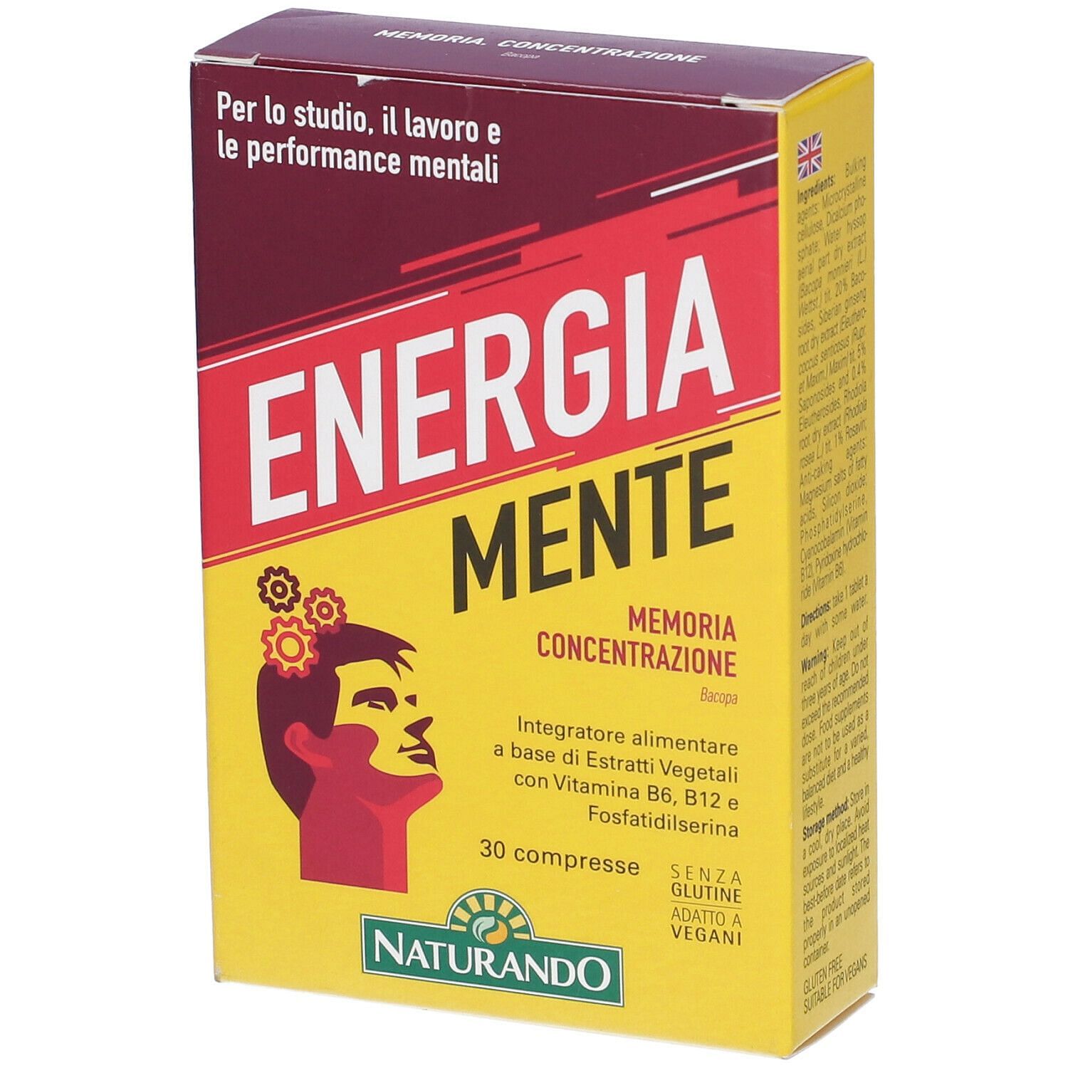 Energia Mente 30 Compresse