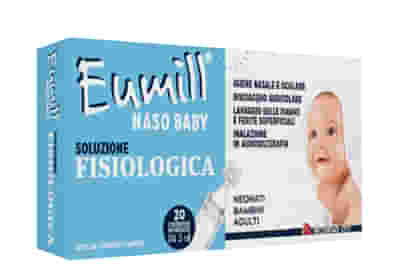 EUMILL NASO BABY SOLUZIONE FISIOLOGICA 20 CONTENITORI MONODOSE 5 ML