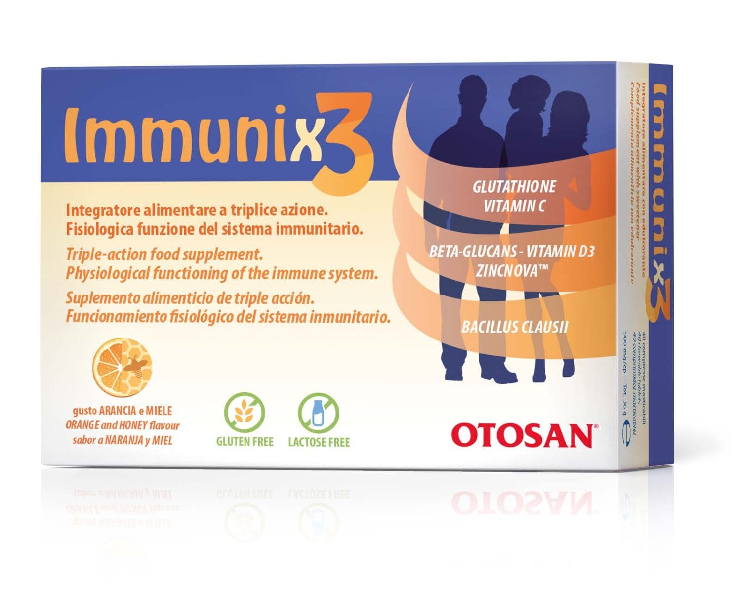 Immunix3 Otosan 40 Compresse Masticabili