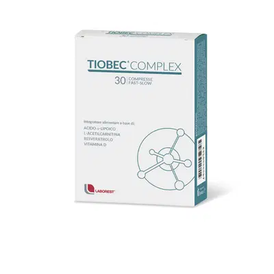 TIOBEC COMPLEX 30 COMPRESSE FAST SLOW TIOBEC COMPLEX 30 COMPRESSE FAST SLOW