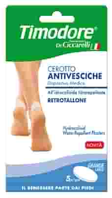 TIMODORE CEROTTO ANTIVESCICHE RETROTALLONE 5 PEZZI