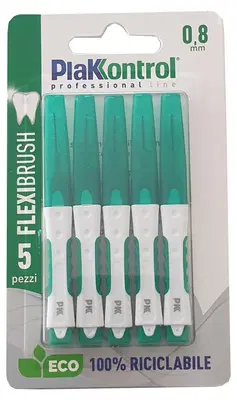 PLAKKONTROL FLEXIBRUSH SCOVOLINI INTERDENTALI 0,8 5 PEZZI PLAKKONTROL FLEXIBRUSH SCOVOLINI INTERDENTALI 0,8 5 PEZZI