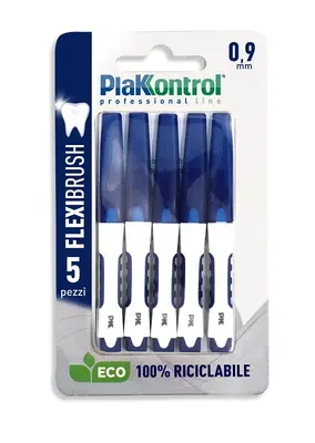 PLAKKONTROL FLEXIBRUSH SCOVOLINI INTERDENTALI 0,9 5 PEZZI PLAKKONTROL FLEXIBRUSH SCOVOLINI INTERDENTALI 0,9 5 PEZZI