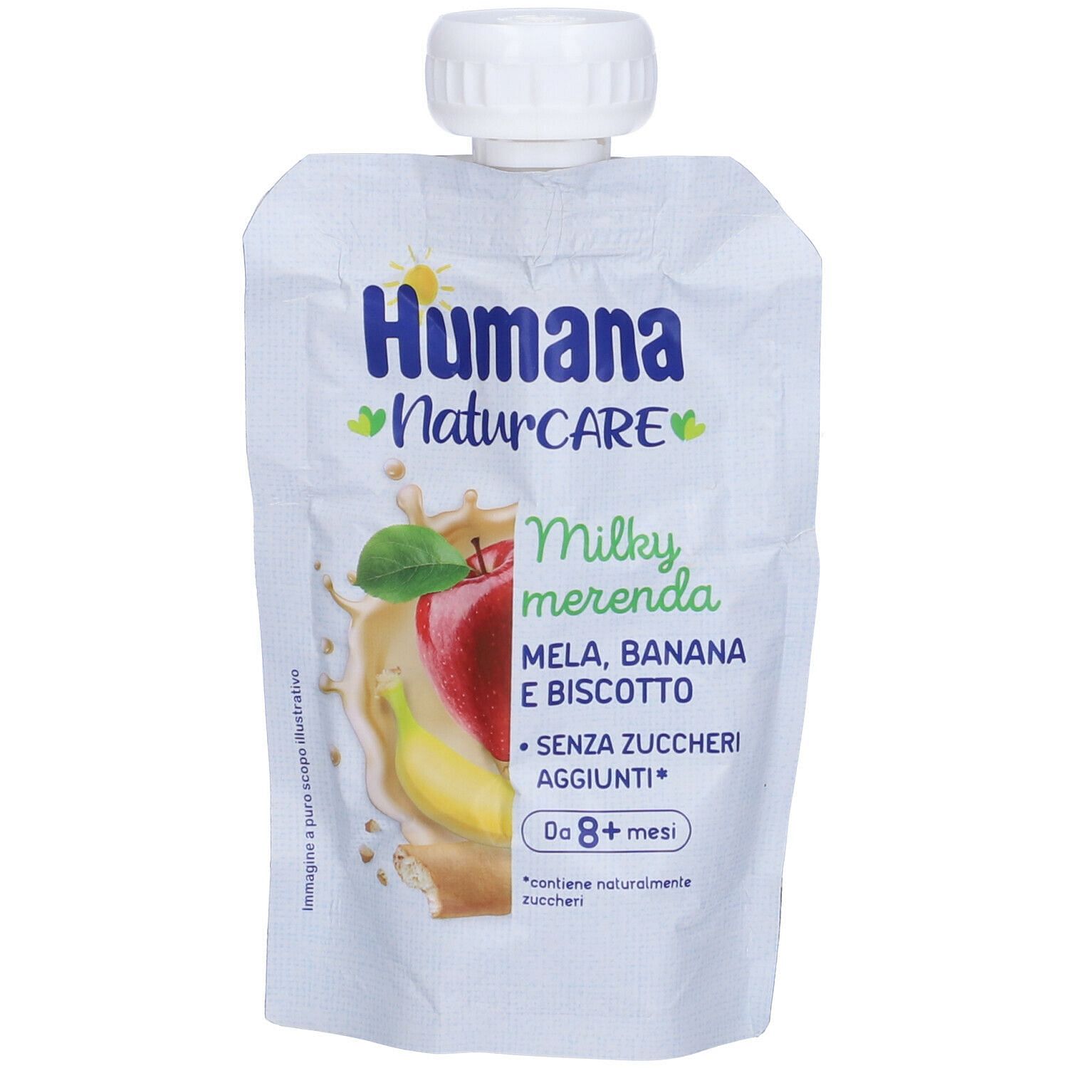 Milkymerenda Mela Banana Biscotto 100 G