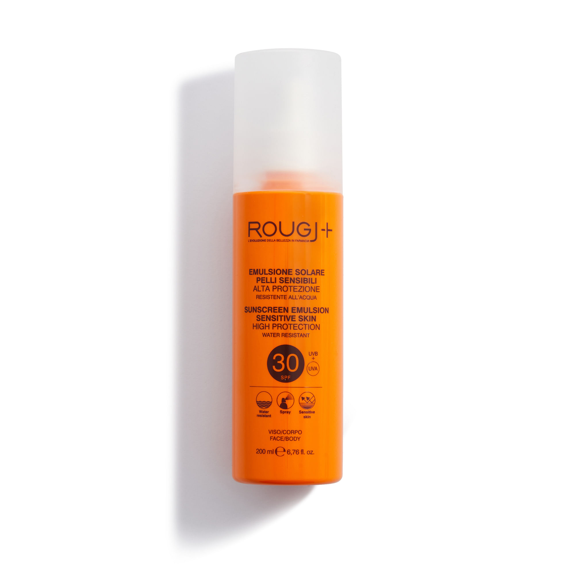 Rougj Solare Spf30 Pelli Sensibili 200 Ml