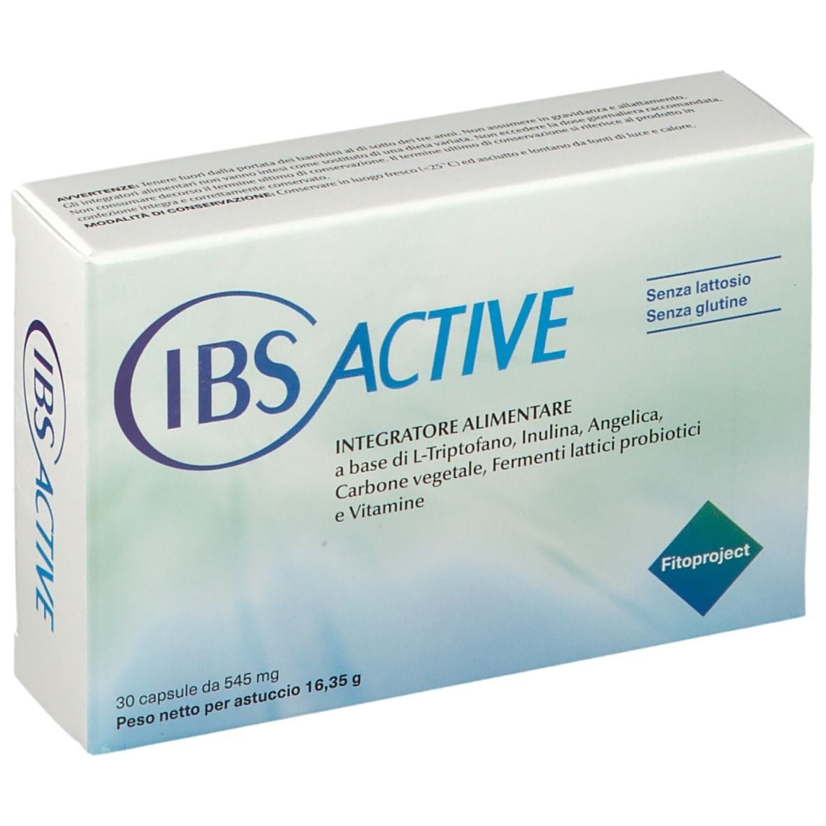IBISANACTIV 30 CAPSULE DA 545 MG SENZA GLUTINE SENZA LATTOSIO