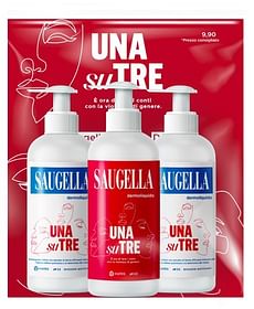 Saugella 1 Su 3 Bundle Dermoliquido 3 X 200 Ml