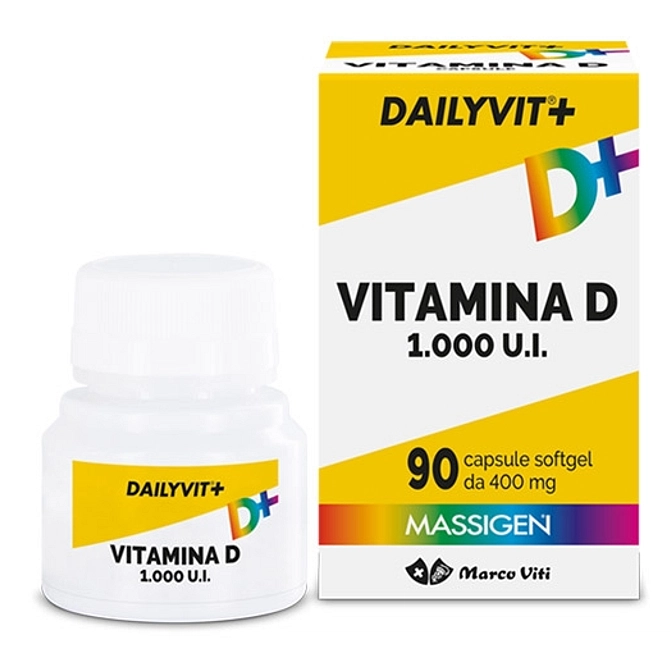 Dailyvit Vitamina D 1000 Ui 90 Capsule Softgel