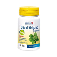 LONGLIFE OLIO ORIGANO BIO 60 PERLE DI GELATINA