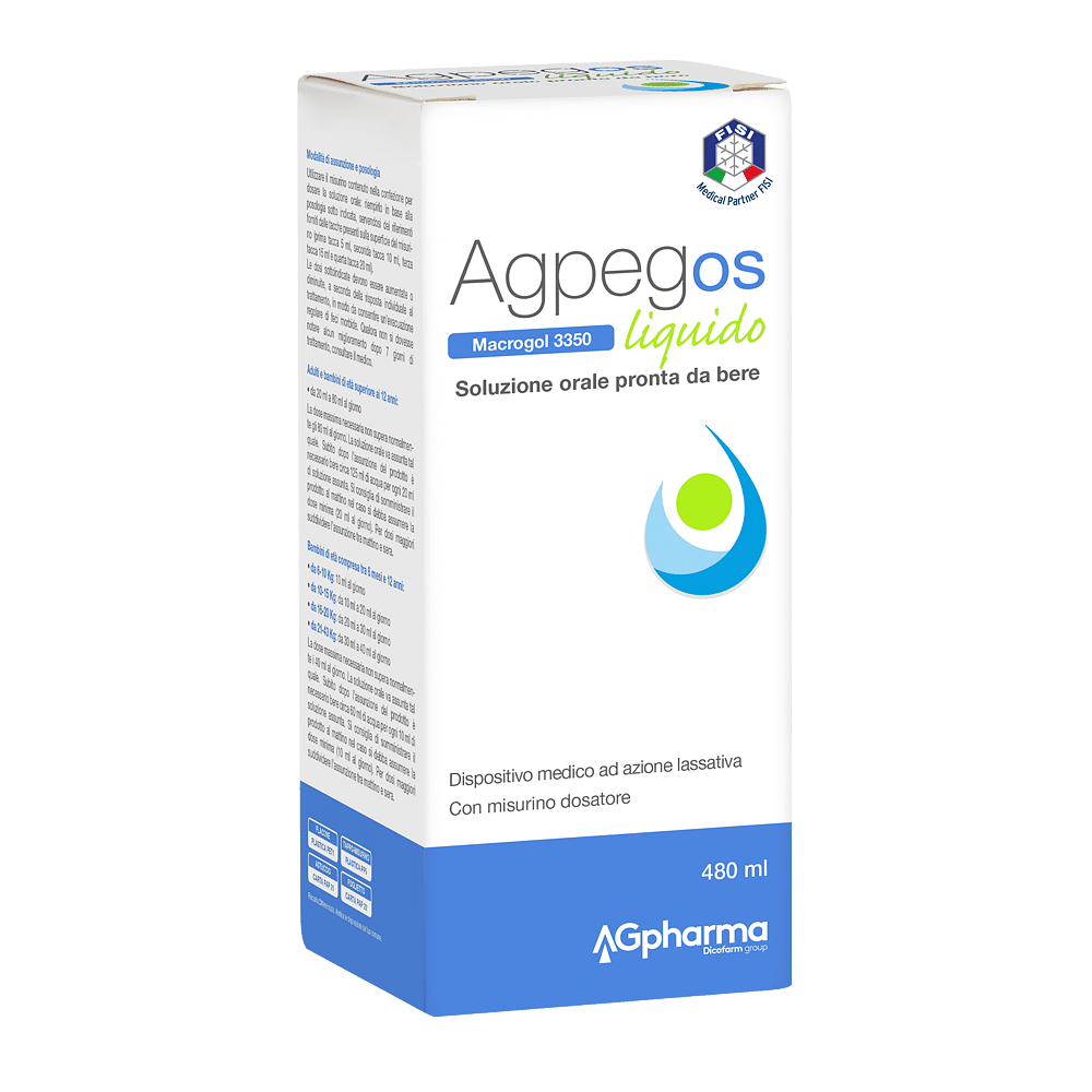 Agpeg Os Macrogol 3350 Liquido 480 Ml