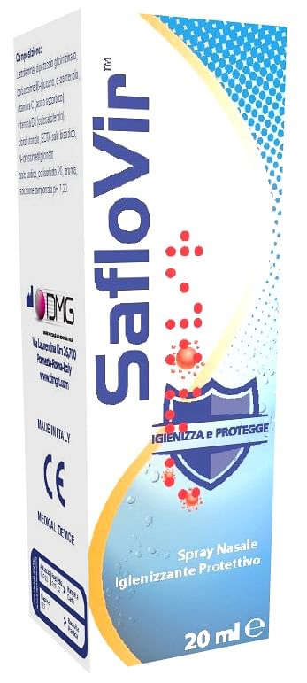 Saflovir Spray Nasale Igienizzante Protettivo 20 Ml